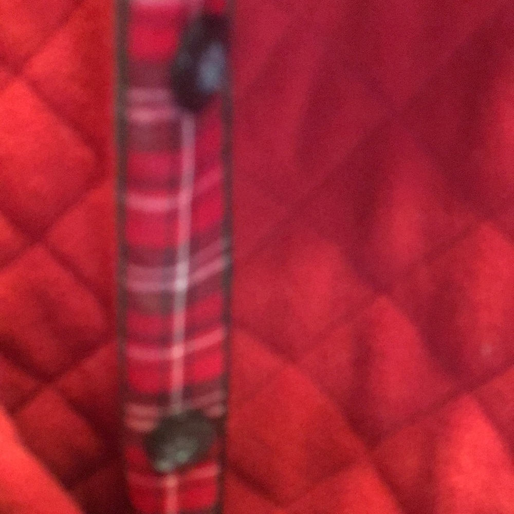 Talbots Fall Quilted Jacket Button Front Size M - image 4